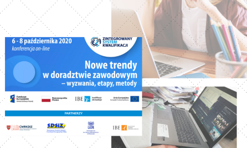 plakat konferencji nowe trendy w doradztwie zawodowym