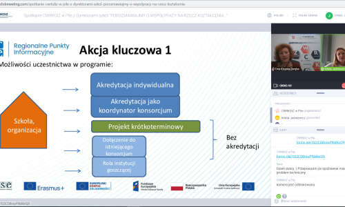 zrzut ekranu Spotkanie z dyrektorami szkol 01 02 2021 (6)