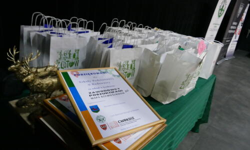 gala konkursu Zloty Herb i Zawodowcy Poszukiwani; 31 maja 2021 roku, Złotów; nagrody; sala kinowa i scena; 1_