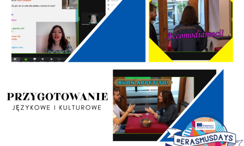 przygotowanie  jezykowe i kulturowe online w ramach wyjazdu mlodziezy na praktyki na Erasmus na Sycylie
