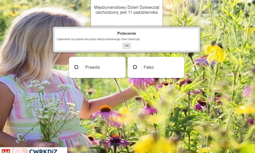 quiz miedzynarodowy dzien dziewczat1