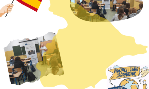 Staże w Hiszpanii – teoria w praktyce” - spotkania organizacyjne nauka