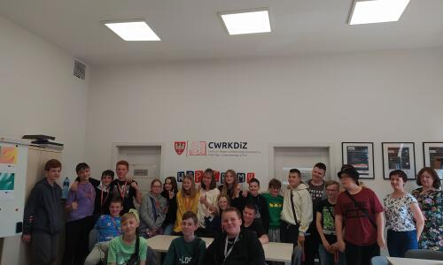 ETUZ 2022 w CWRKDiZ w Pile zajecia warsztaty z mlodzieza ze szkoly nr 2 w pile7
