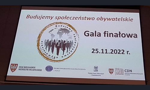 Gala finałowa projektu Budujemy Społeczeństwo Obywatelskie 2022