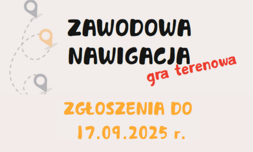 Gra terenowa "Zawodowa Nawigacja" w ramach Wielkopolskiego Festiwalu Zawodów 2025