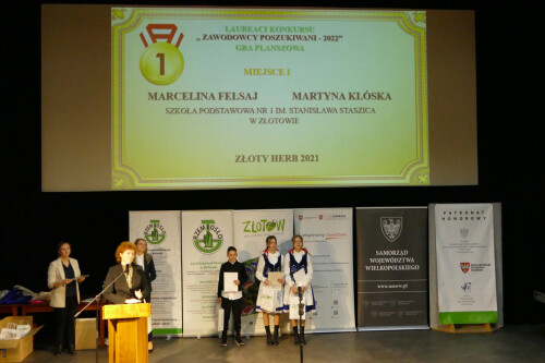 Galeria zdjęć z Gali konkursu Zawodowcy Poszukiwani 2022 - 08.04.2022  - Centrum Wsparcia Rzemiosła, <br />Kształcenia Dualnego i Zawodowego w Pile