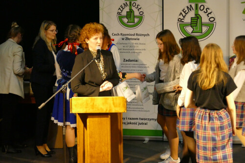 Galeria zdjęć z Gali konkursu Zawodowcy Poszukiwani 2022 - 08.04.2022  - Centrum Wsparcia Rzemiosła, <br />Kształcenia Dualnego i Zawodowego w Pile