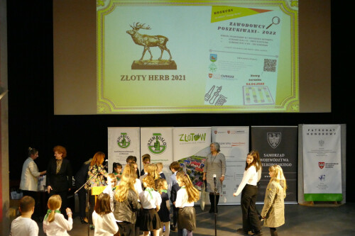 Galeria zdjęć z Gali konkursu Zawodowcy Poszukiwani 2022 - 08.04.2022  - Centrum Wsparcia Rzemiosła, <br />Kształcenia Dualnego i Zawodowego w Pile