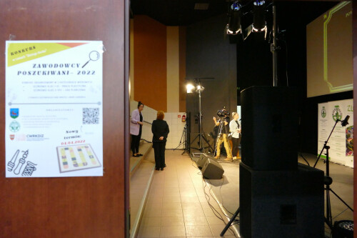 Galeria zdjęć z Gali konkursu Zawodowcy Poszukiwani 2022 - 08.04.2022  - Centrum Wsparcia Rzemiosła, <br />Kształcenia Dualnego i Zawodowego w Pile